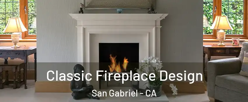  Classic Fireplace Design San Gabriel - CA