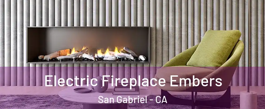  Electric Fireplace Embers San Gabriel - CA