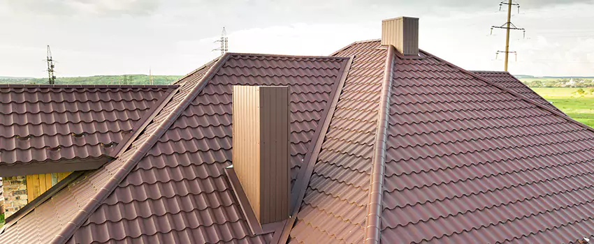 Residential Chimney Flashing Restoration in San Gabriel, CA