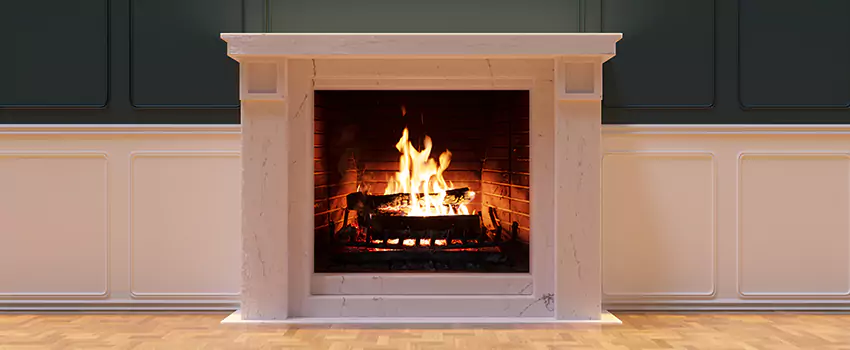 Open Flame Wood-Burning Fireplace Installation Services in San Gabriel, California