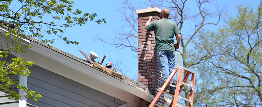 Vinyl and PVC Chimney Flashing Installation in San Gabriel, CA