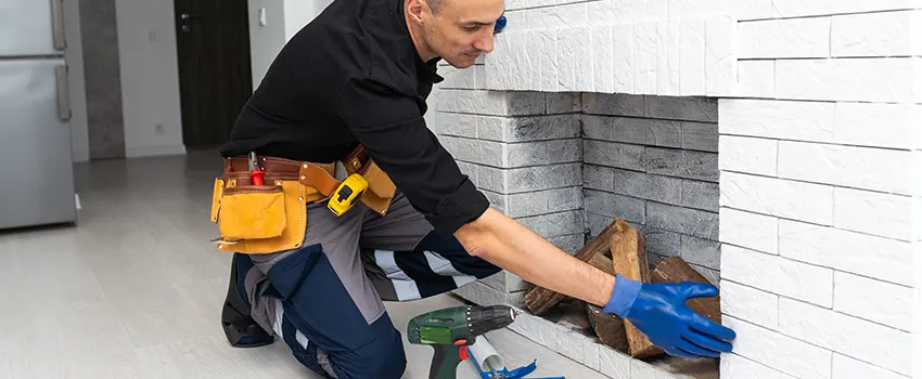 Fireplace Damaged Damper Frame Repair Services in San Gabriel, California