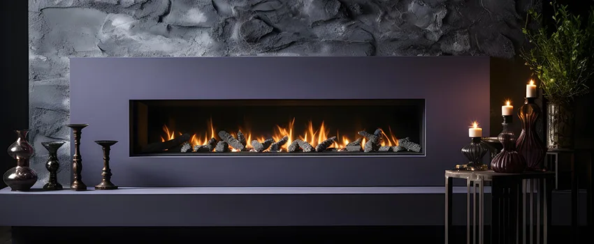 Ember Bed for Ventless Gas Fireplace in San Gabriel, CA