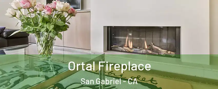  Ortal Fireplace San Gabriel - CA